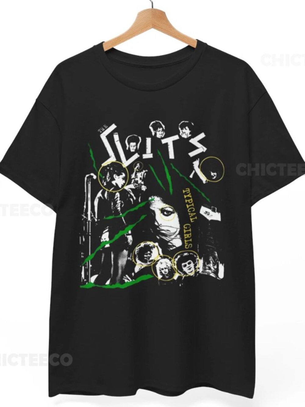 The Slits Punk Rock Band T-Shirt Iconic Music Retro Unisex Tee